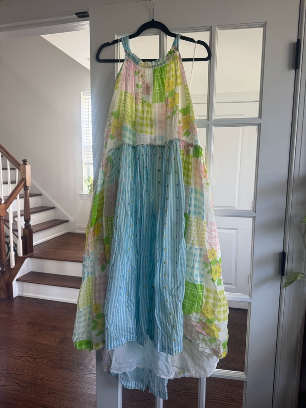 NWT Free People Patched And Pretty Midi Dress - Picture 3 of 8